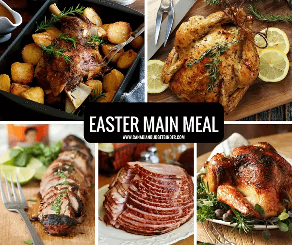 EASTER MENU IDEA MAIN MEAL