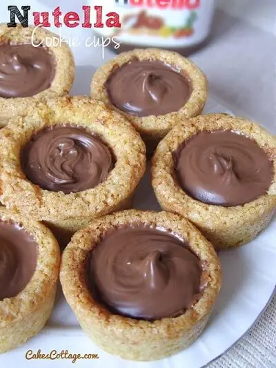 Nutella-Cookie-Cups