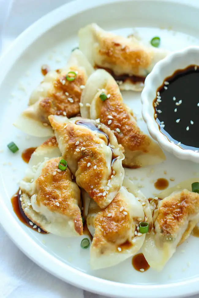 sesame-chicken-pot-stickers