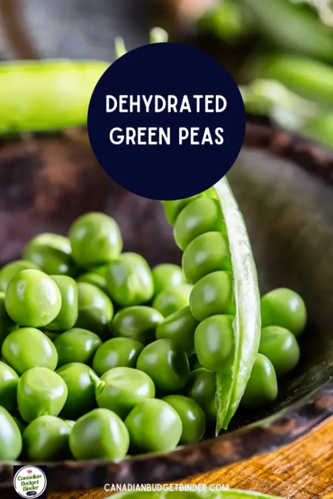 How To Dehydrate Green Peas