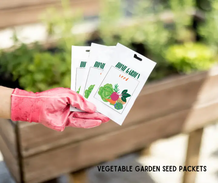 Vegetable Garden Seed Packets