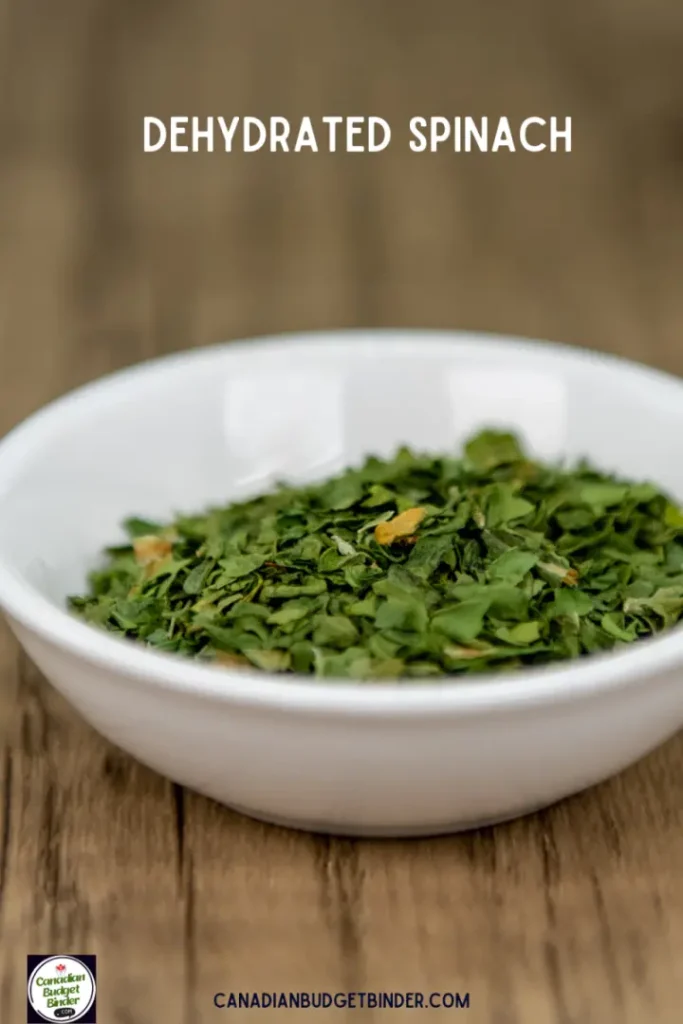 How To Dehydrate Spinach