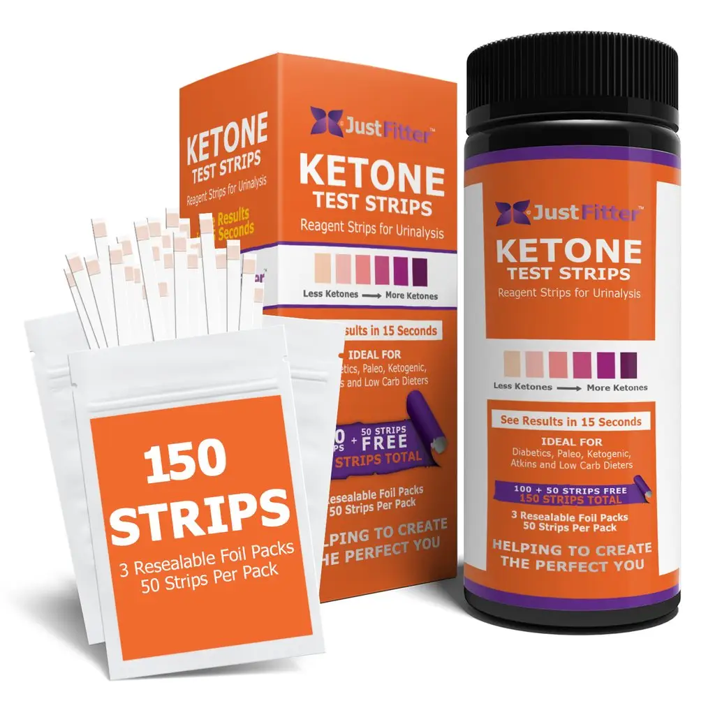 just fitter ketone urine test strips
