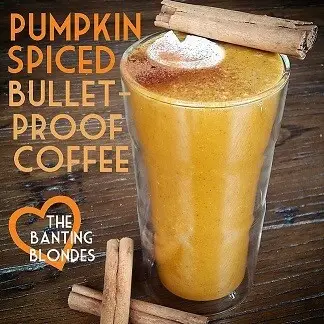 pumpkin spice bullet proof coffee