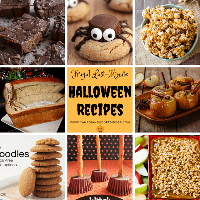 10 Last-Minute Frugal Halloween Recipes For Your Party : The Saturday Weekend Review #239