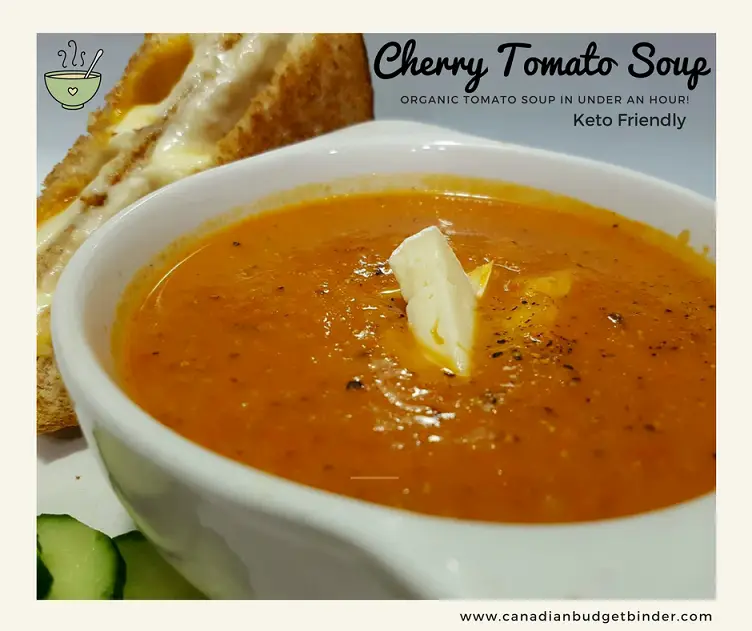 fresh cherry tomato soup homemade 1 fb