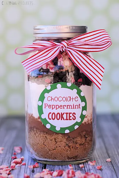 chocolate peppermint cookies