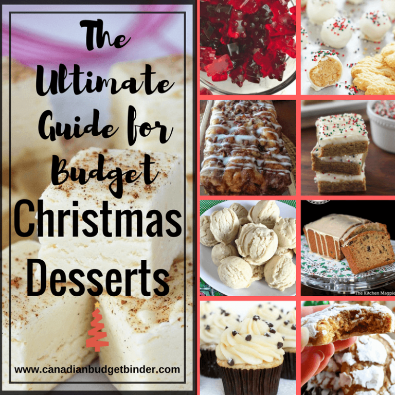 The Ultimate Guide for Budget Christmas Desserts : The Grocery Game Challenge 2017 #1 Dec 4-10