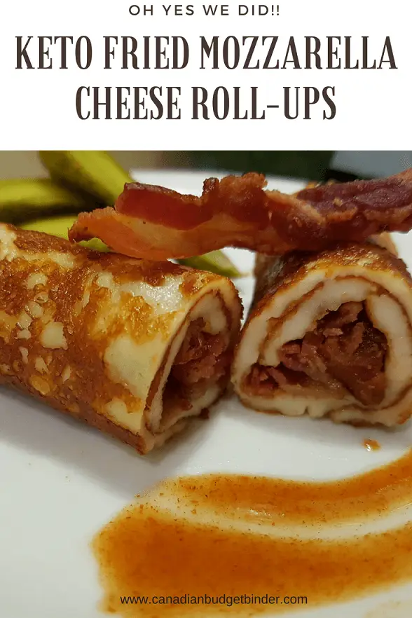 Keto Fried Mozzarella