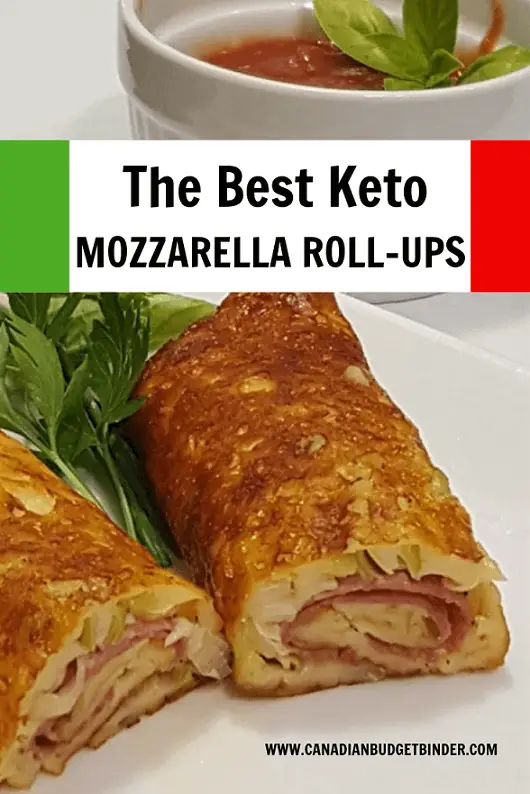 Italian keto Mozzarella Rolls