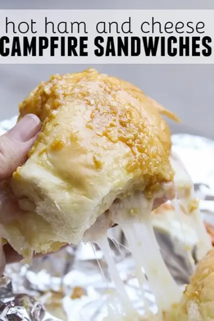 Hot-Ham-and-Cheese-Campfire-Sandwiches
