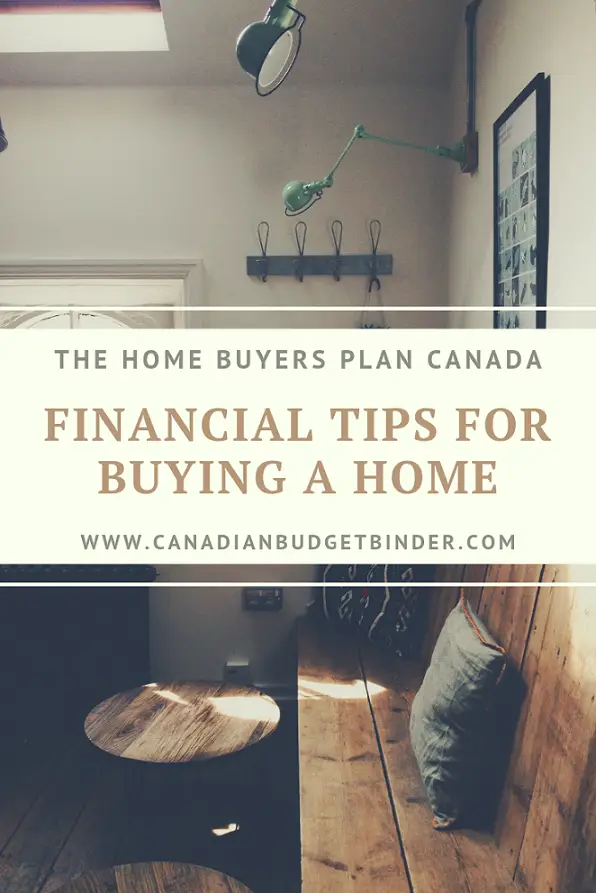 Financial Tips Home Buyers Plan Canada