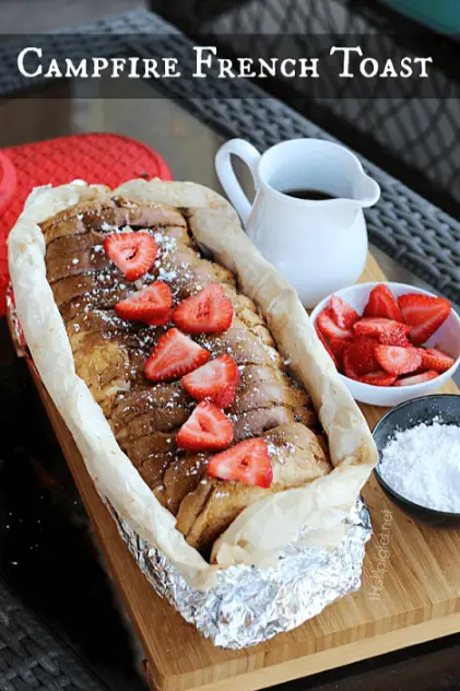 Camping Campfire French Toast