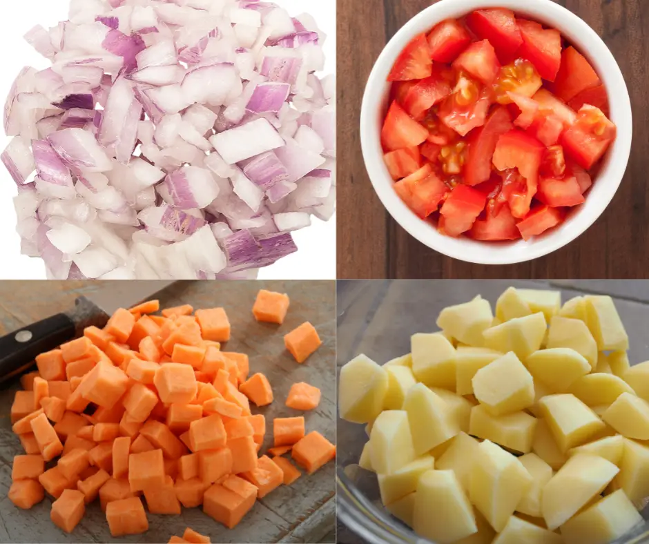 Diced Vegetables