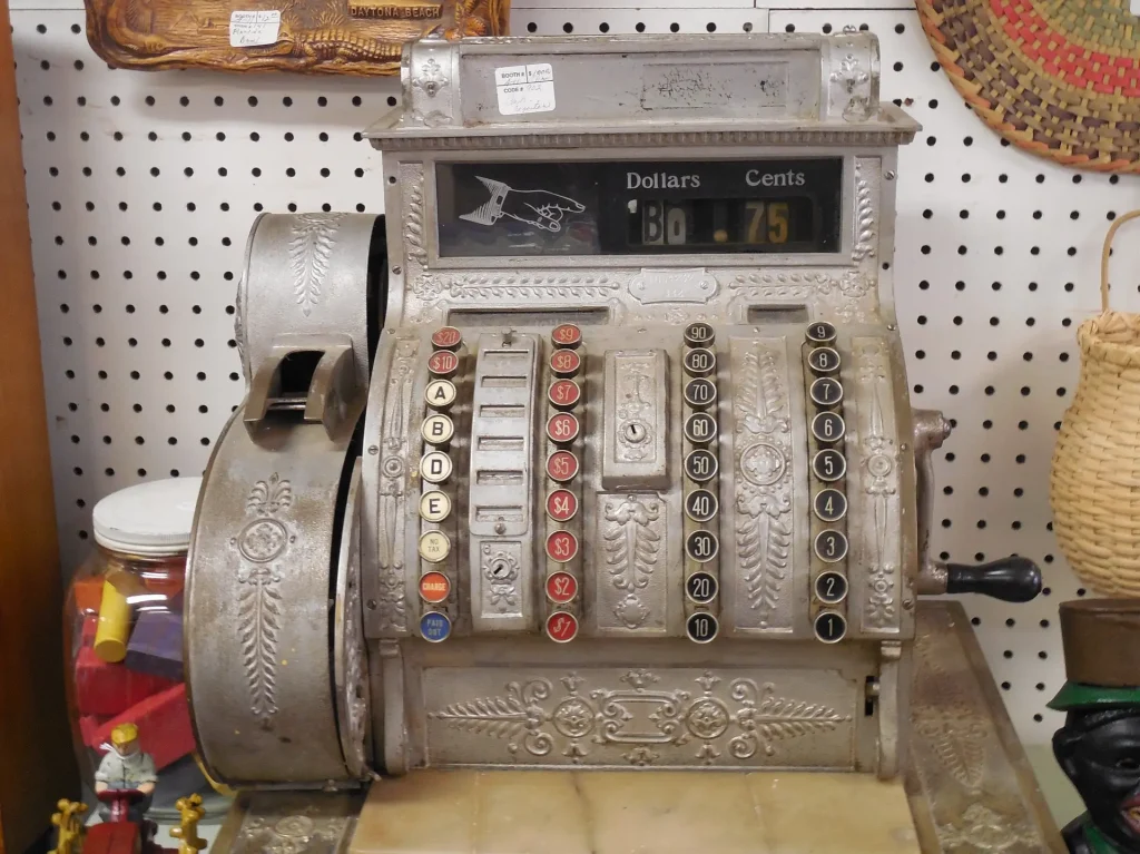 vintage cash register