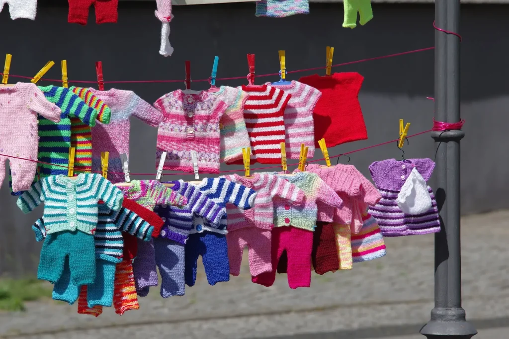 children's clothing for garage sale