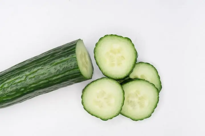 Sliced seedless cucumbers for back to school lunch ideas