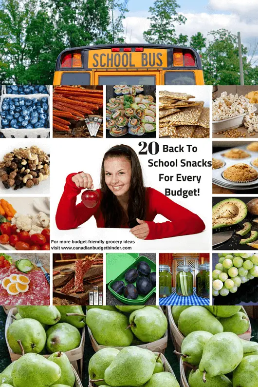 Back To School SnacksFor Every Budget! 2