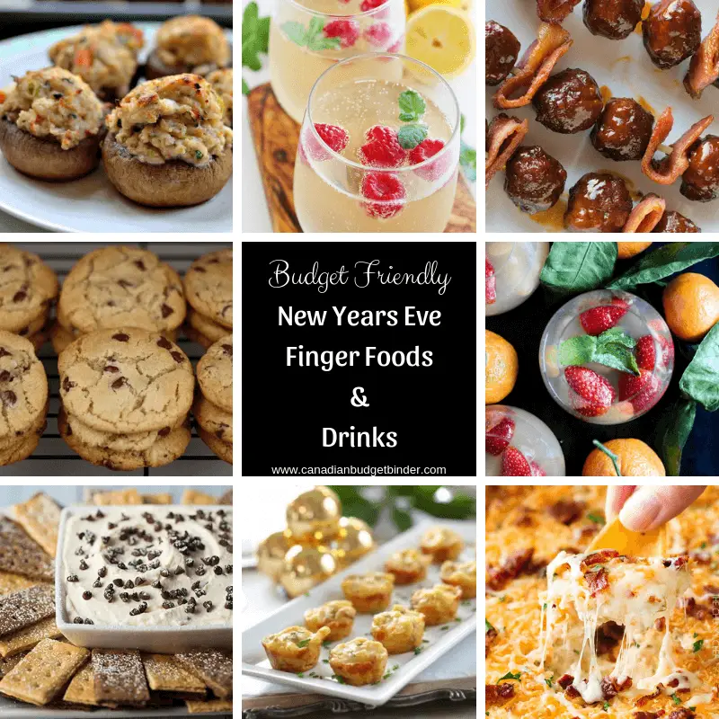 Budget Friendly New Years Eve Keto Finger Foods and Drinks for small gatherings