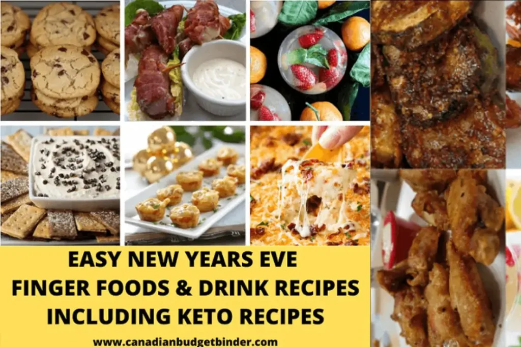 New Years Eve Finger Foods Including Keto Recipes