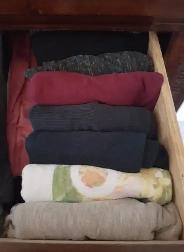 konmari clothes folding