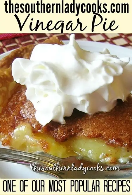 vinegar pie