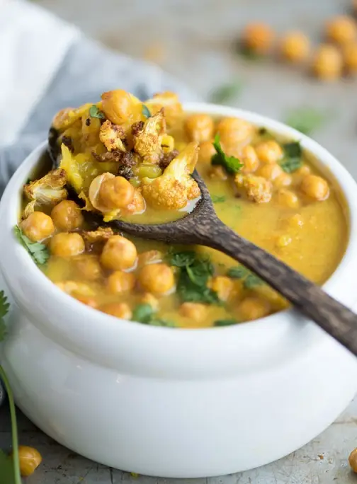 cauliflower-sweet-potato-turmeric-soup-vegan-gluten-free-Running-on-Real-Food