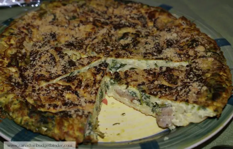Rapini Pasta Frittata
