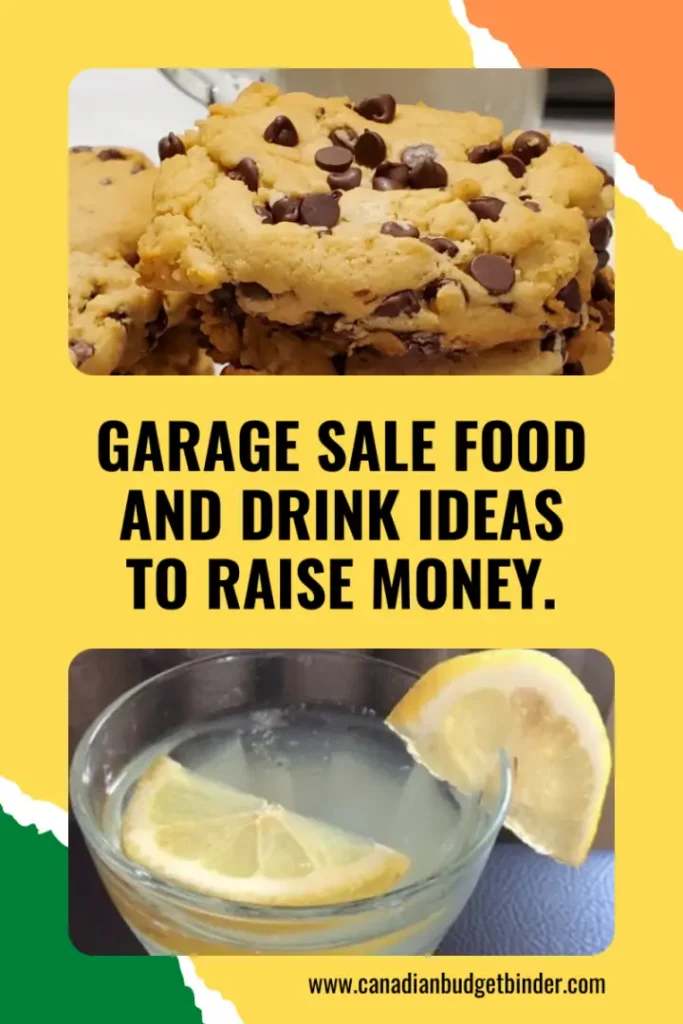 Garage Sale Food and Drink Ideas To Earn A Profit