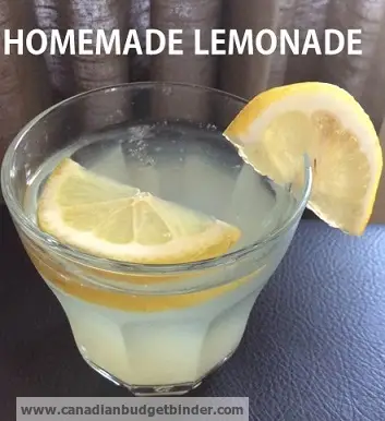 Easy homemade lemonade recipe