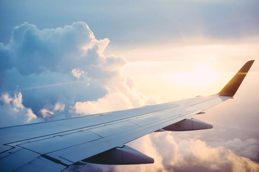 airplane spending money