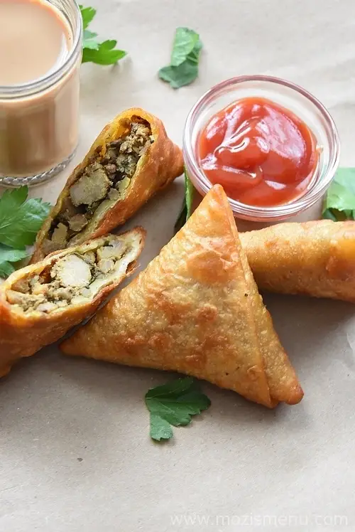 Indian chicken samosa recipe