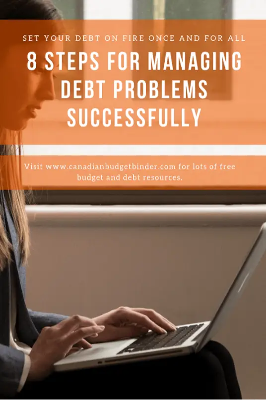 8 Steps For Managing Debt Problems Successfully
