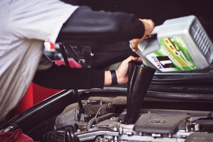 vehicle oil change