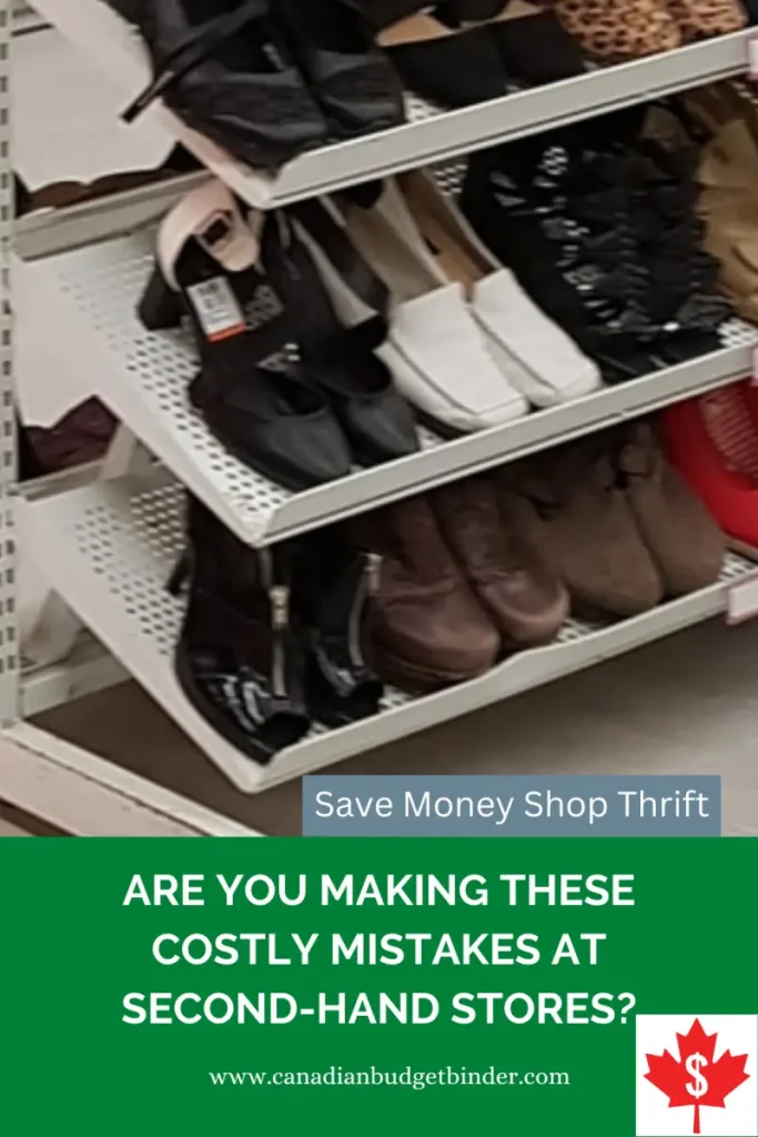 Thrift Store Mistakes