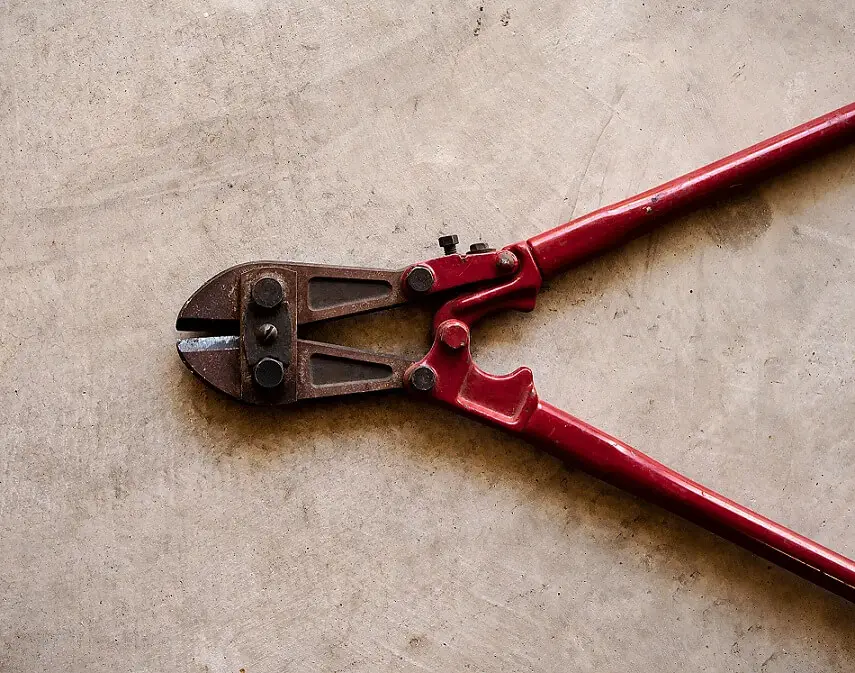 financial difficulty stealing with pliers
