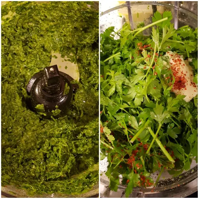 fresh Italian parsley