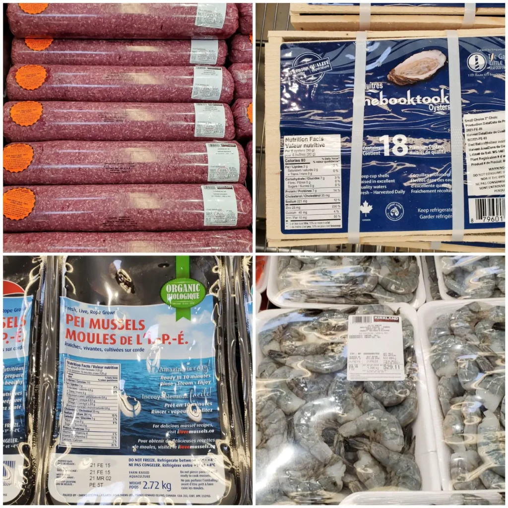 fish and meat products that are keto Costco Canada