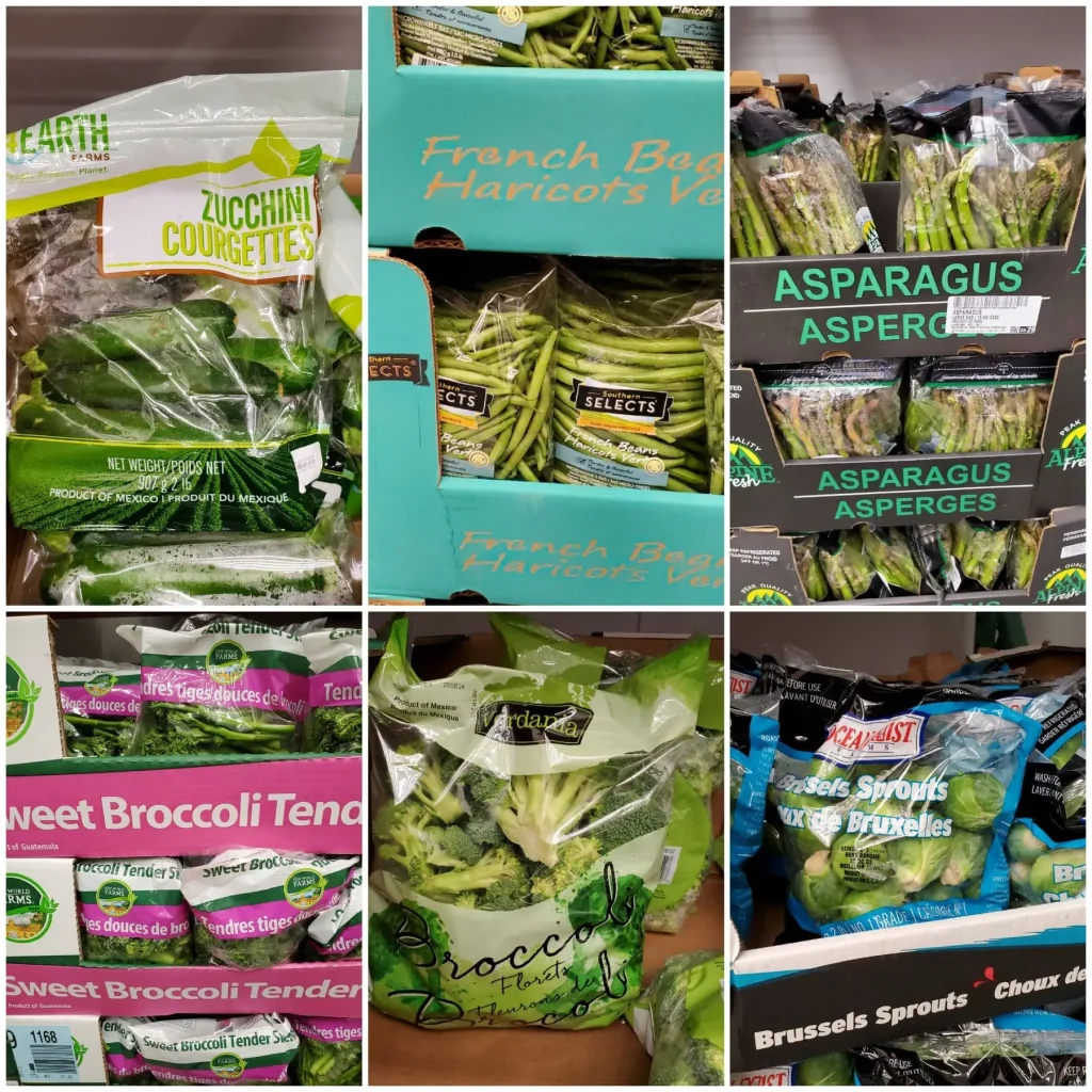 Keto Canada Vegetables and Fruits at Costco