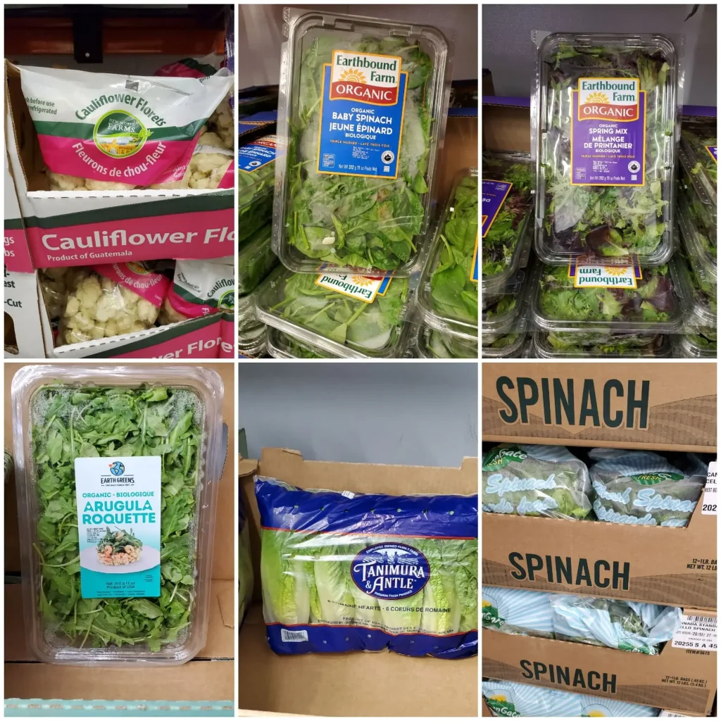Keto Canada Vegetables at Costco
