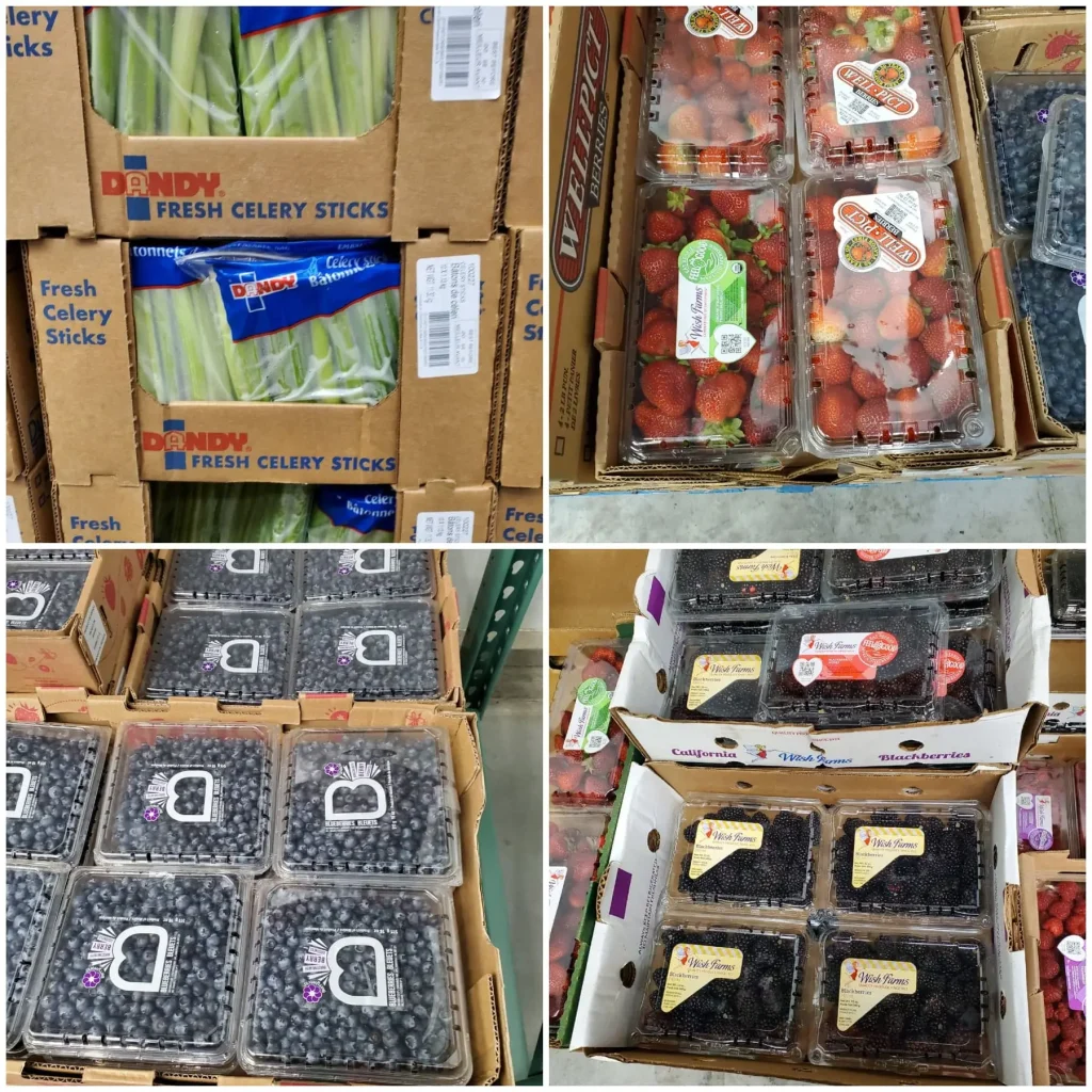 Keto Canada Fruits and Vegetables 6 at Costco