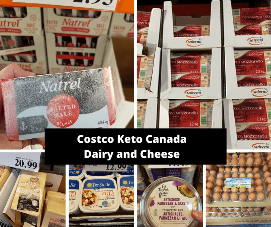 Keto Costco Canada Dairy and Cheese 2