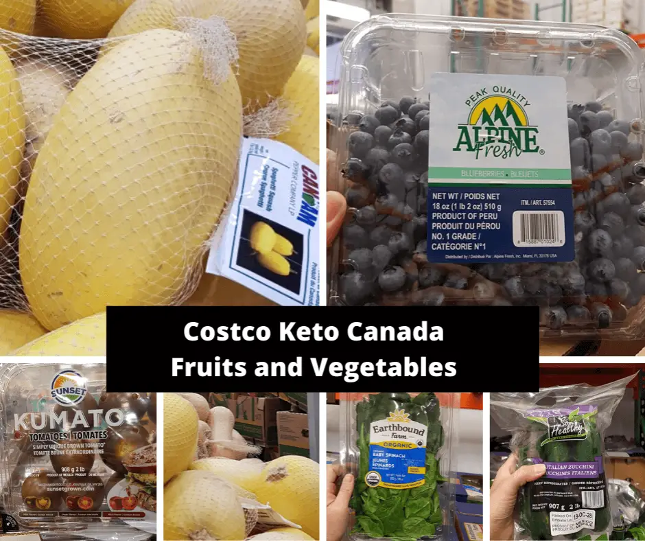 Keto Canada Fruits and Vegetables at Costco