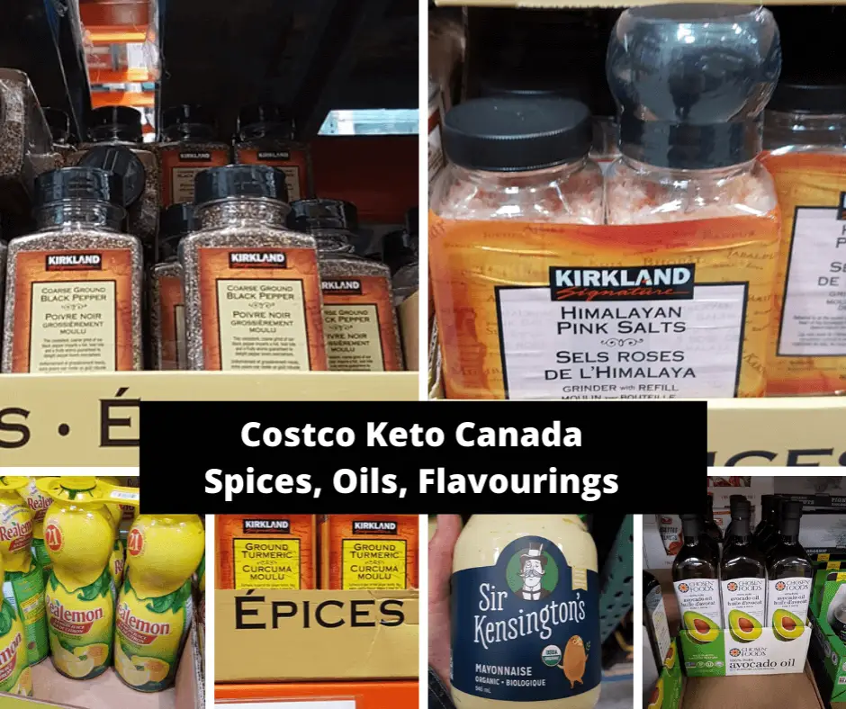Costco Keto Canada Spices, Oils and Flavourings