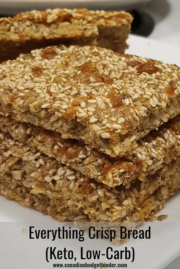 Keto Everything Crisp Bread Recipe