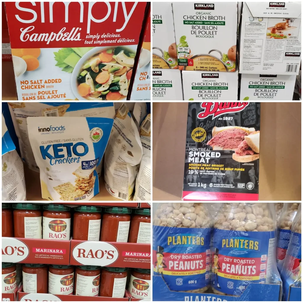 keto products at Costco 