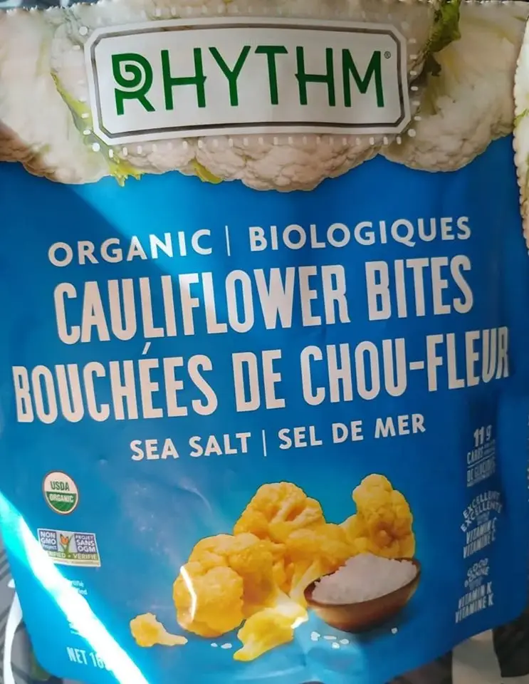 Organic Cauliflower Bites with Sea Salts at Costco Canada