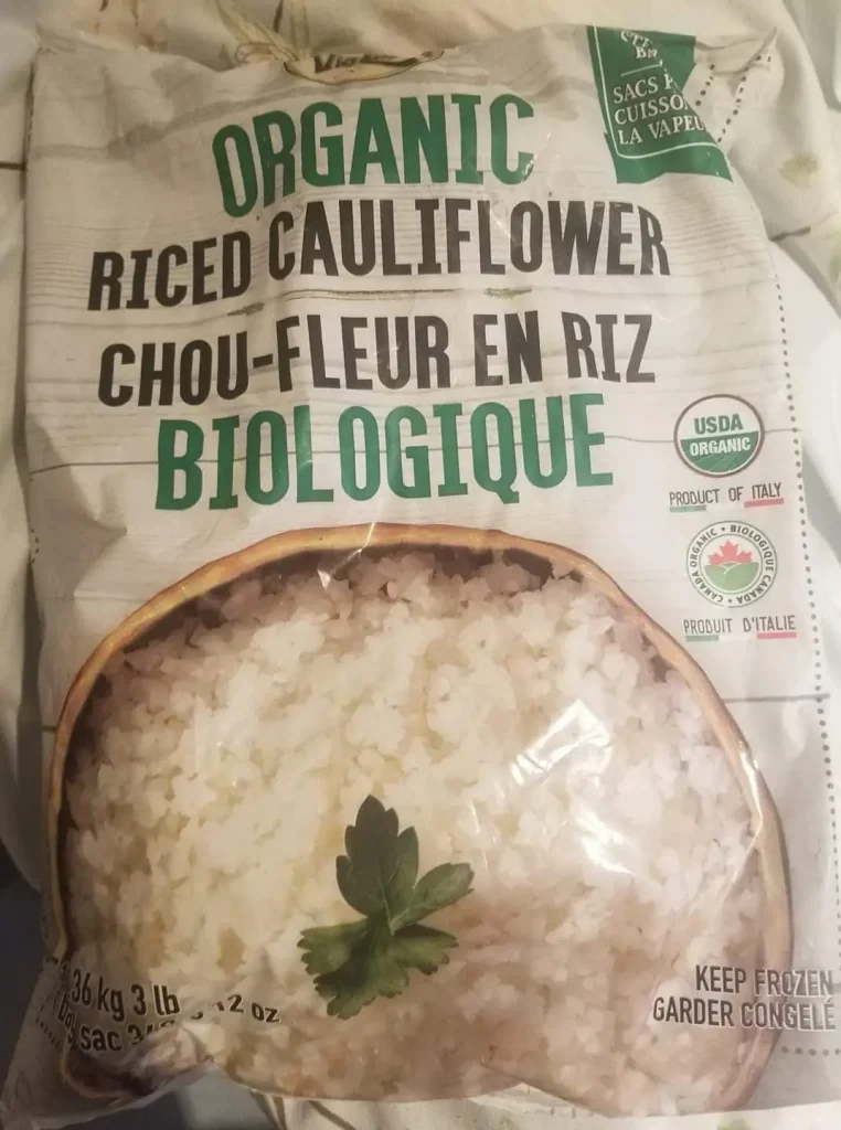 costco riced califlower