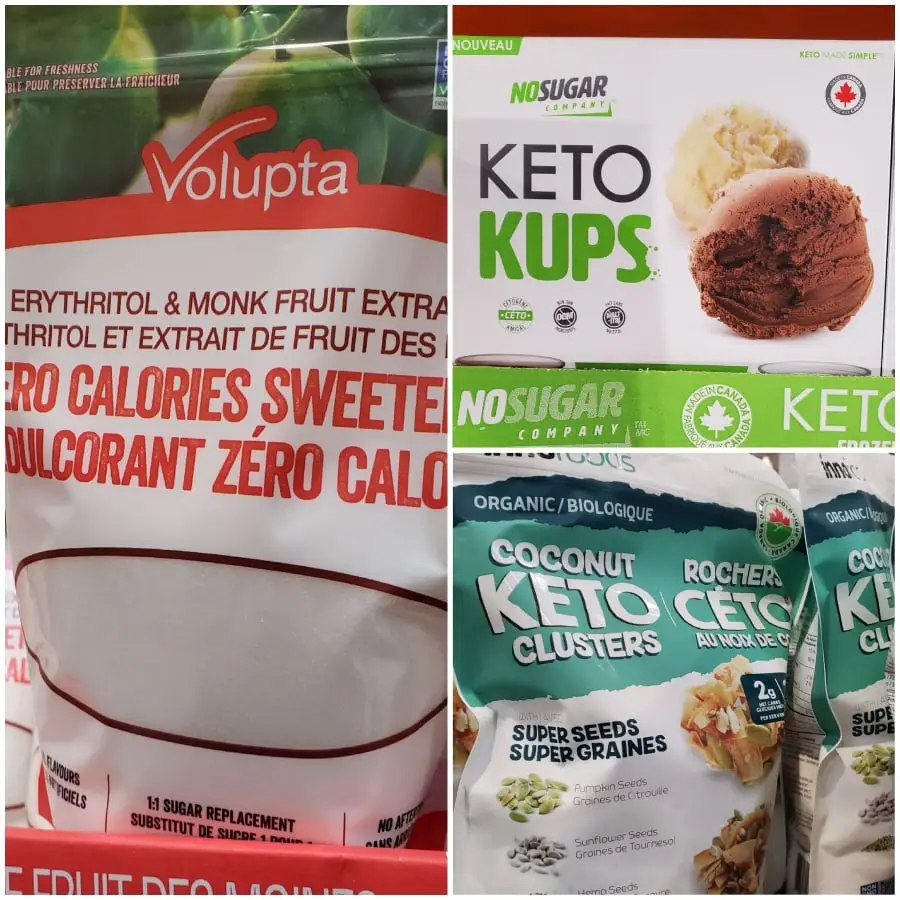 New Keto products found at Costco in Canada. 