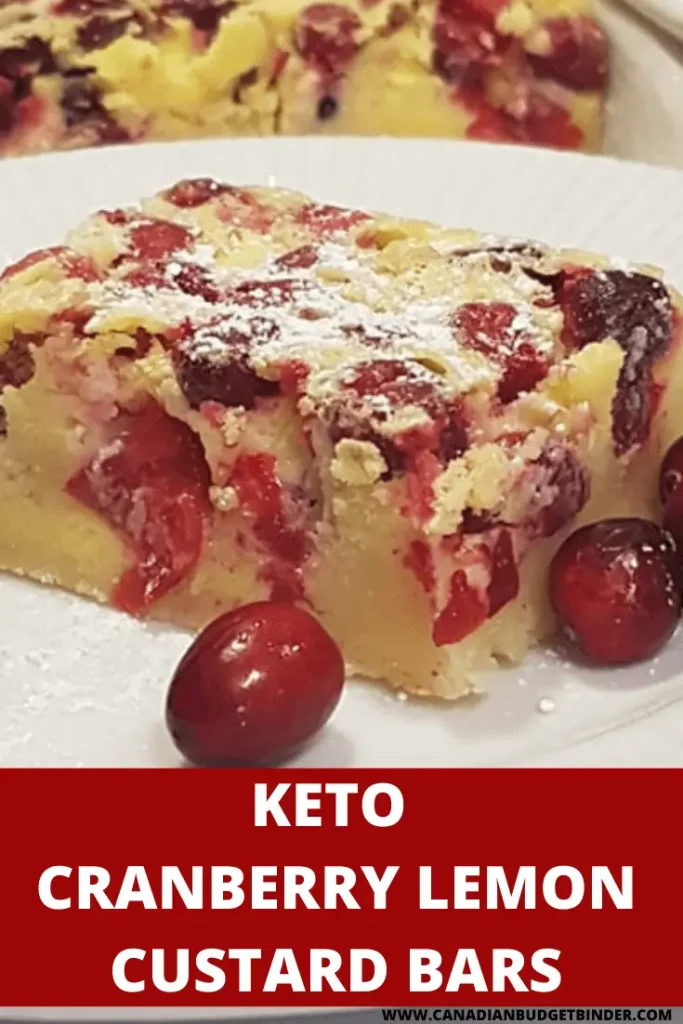 keto custard bars